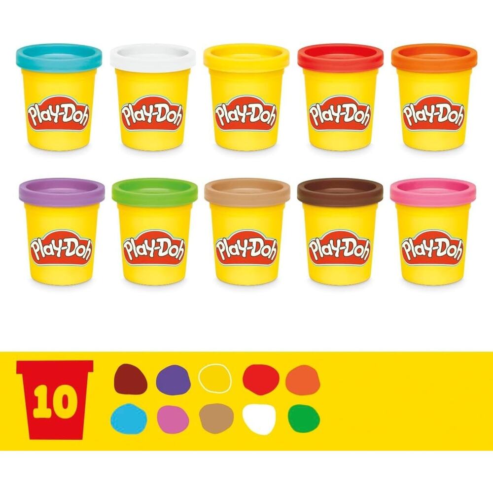 Play-Doh Sizzlin' Grill Playset with Lights & Sounds, 17 Accessories, BBQ Toys - Picture 7 of 7